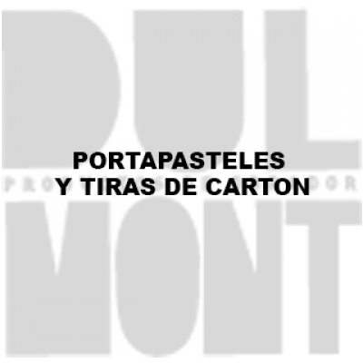 PORTAPASTELES Y TIRAS DE CARTON